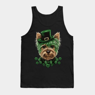 Yorkshire Terrier St. Patrick's Day Tank Top